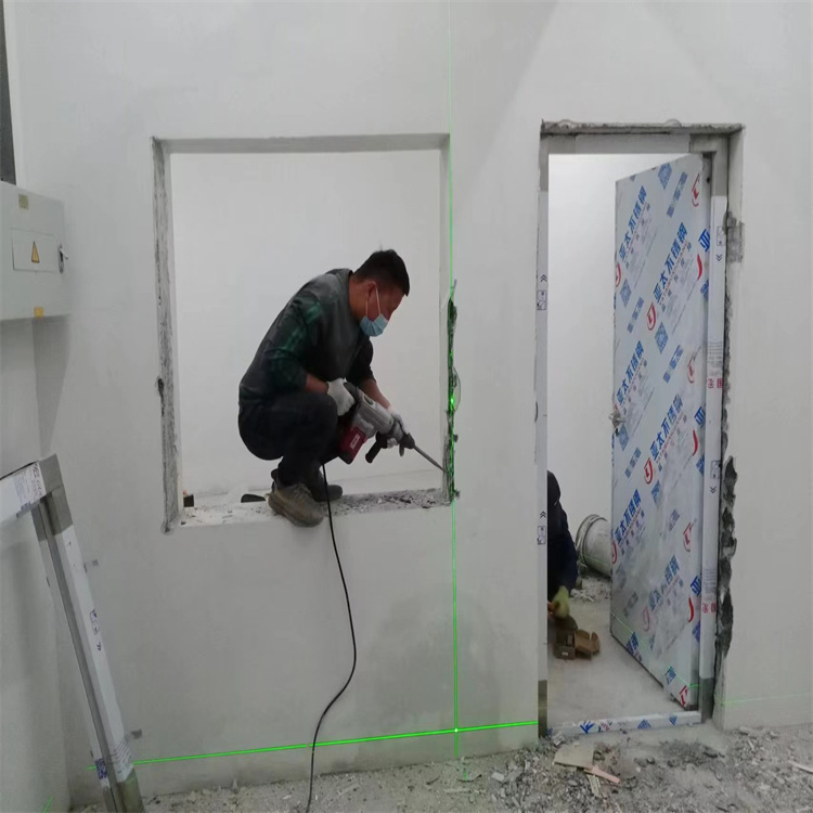 黄石铅门安装过程